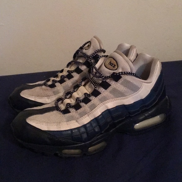 Nike air max’s 95 navy black obsidian - Picture 1 of 4